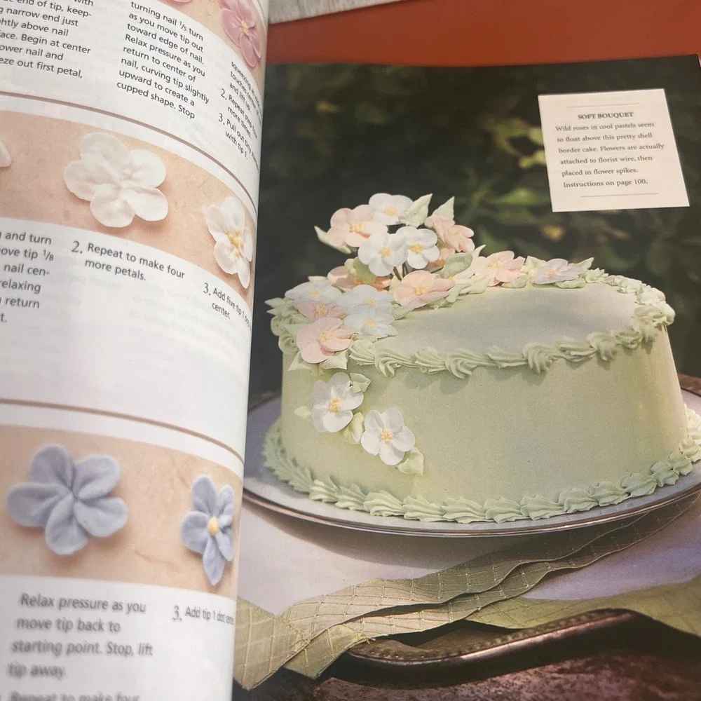 Wilton School Decorating Cakes A Reference & Idea Book 1999 Hardcover Cookbook